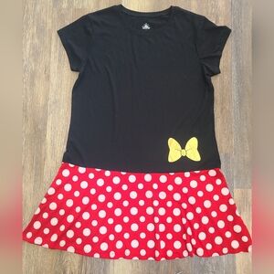 Disney Parks Rock The Dots Minnie Mouse Dress Womens Large